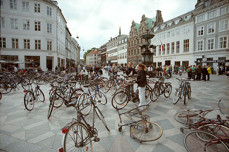 Bicycles, Amagertorv, Copenhagen