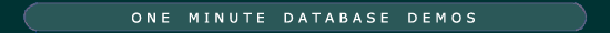 Quick demonstrations of the power of real-time databases on the Internet